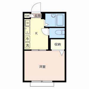 カンパーニュ森本２ 0201号室