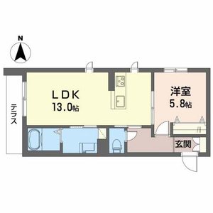 フォンテーヌ西紺屋 0101号室
