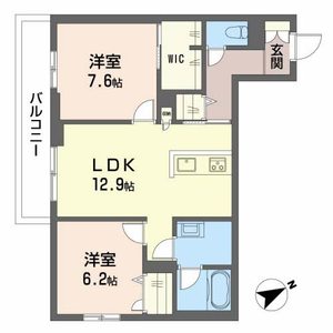 シャーメゾン木村 0205号室