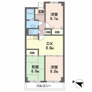 パークサイド伊藤 0302号室