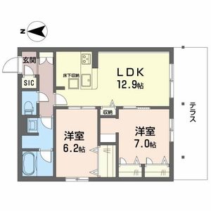 ＳｈａＭａｉｓｏｎ　ｌａ　ｍｅｒ 0103号室