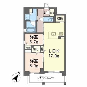 ＡＬＢＬＡＮＣ　ＫＹＯＭＡＣＨＩＢＯＲＩ（アルブラン京町堀） 0801号室