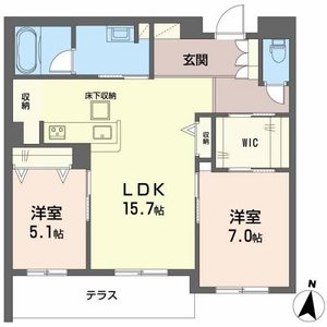 グランプルミエール 0105号室