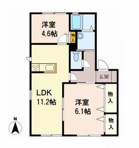 ワイズヴィラ B102号室