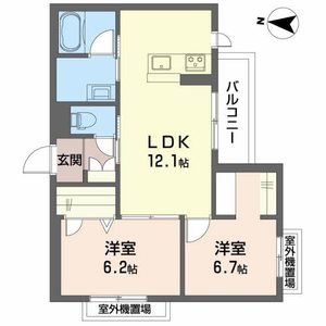 シャーメゾン・ボヌール 0201号-6