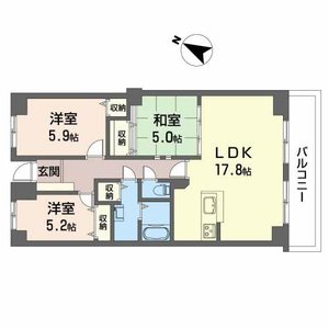 千里中央パークヒルズ H806号室