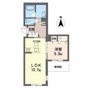 Ｖｉｌｌａ　Ａｕｂｅ甲東園 0101号室