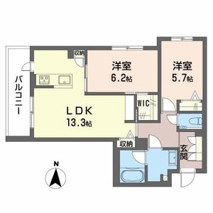 シャーメゾン　プラージュ 0205号室