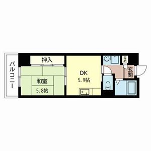 フェニーチェⅡ 1103号室