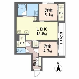 シャーメゾン池ノ内 0203号室