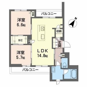 シャーメゾン高徳寺Ⅰ A203号室