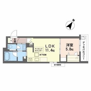 シャーメゾン高徳寺Ⅰ A102号室