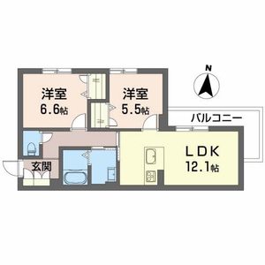 シャーメゾン　テミス 0201号室