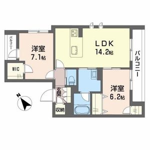 シャーメゾン　Ａ．Ｋａｔｓｕｂｅ 0201号室