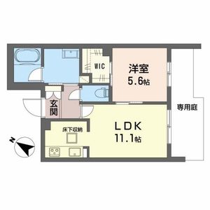 ｐｌａｉｓｉｒ　ｒａｆｆｉｎｅ 0105号室