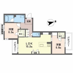 シャーメゾン　プレミアスⅡ 0202号室