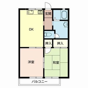 ガーデンハイツ緑ケ丘Ａ，Ｂ A201号室