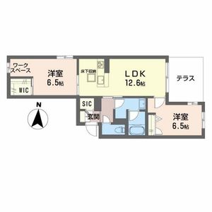 Ｓｈａｍａｉｓｏｎ　Ｌａ　Ｃａｓａ　Ｆｅｌｉｃｅ 0102号室