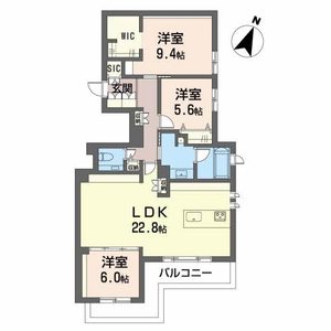 （仮称）ＳＨＭ芦屋業平プレミア0301号室_間取り画像