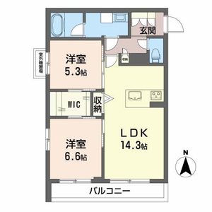 ＨＡＢＩＴＥＲ　御所西 0305号室