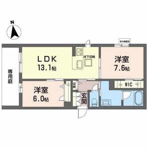 フォルトゥーナ太秦面影 0103号室