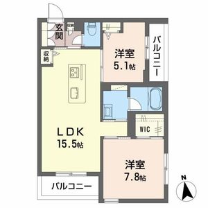 フォルトゥーナ太秦面影 0201号室