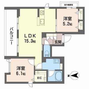 カルハート桂 0302号室