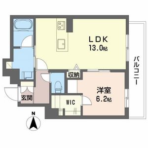 シャーメゾン　リュクス0205号室_間取り画像