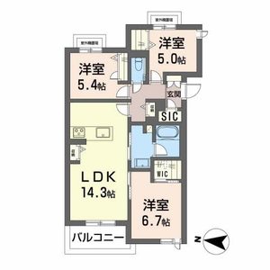 シャーメゾン　ソレイユ・ロイヤル 0201号室