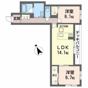 シャーメゾン　べーレ0101号室_間取り画像