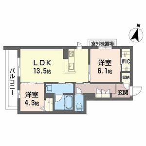 ラ　メゾン　デ　プレズィール 0302号室