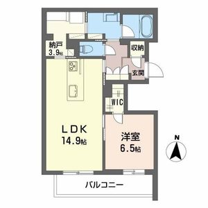 Ｋ’ｓガーデン　江坂0301号室_間取り画像