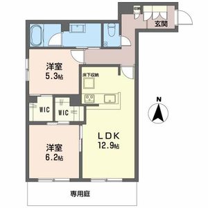 シャーメゾン潮見台 0102号室