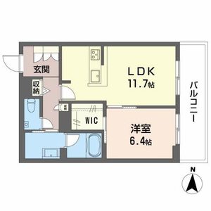 シャーメゾン潮見台 0207号室