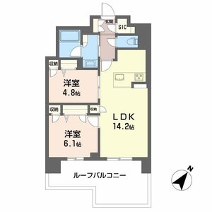 リビエナ　グラン　新梅田 0302号室