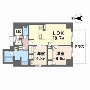 アミコート　瓦屋町 0101号室