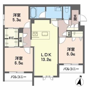 Ｅｓｐｏｉｒ宝塚・川面 0201号室