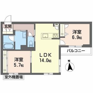 フローレ　桃ヶ池 0302号室
