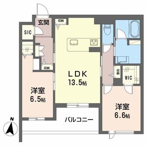 シャーメゾン箕面ひゅうがやぶ 0202号室