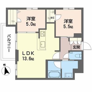 ＳｈａＭａｉｓｏｎ　Ｇａｒｄｅｎｓ　垂水駅前 0203号室