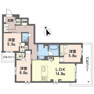 ココン　文の里 0303号室