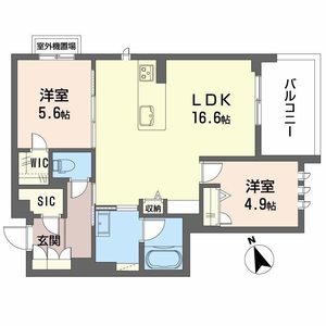 ココン　文の里 0406号室