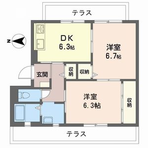 メゾン・ド・シャルム 0102号室