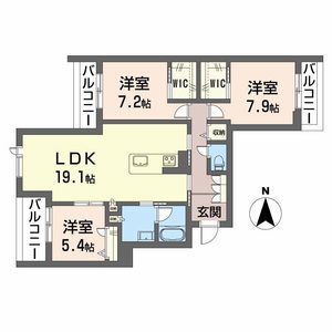 ＳＥＡＶＥ夙川 0201号室