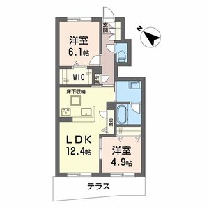 サワーソレアードＢ 0105号室