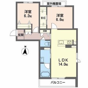 シャーメゾン　星の小径Ⅰ 0201号室