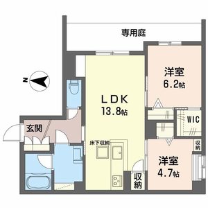 シャーメゾン　クレスト　ライフ 0101号室