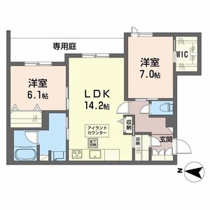 シャーメゾン　クレスト　ライフ 0105号室