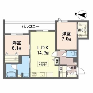 シャーメゾン　クレスト　ライフ 0205号室