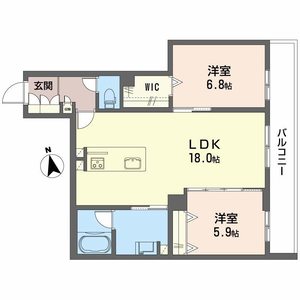 ソラマ0203号室_間取り画像